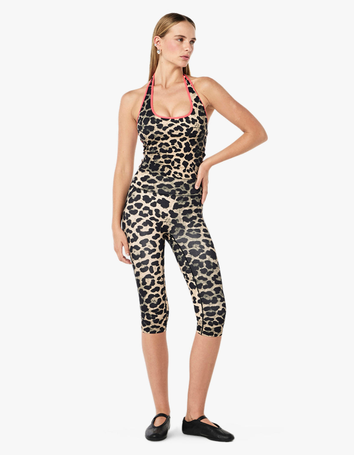 Signature Capri Legging - Leopard Print