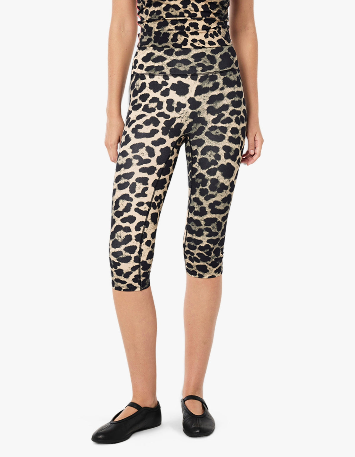 Signature Capri Legging - Leopard Print