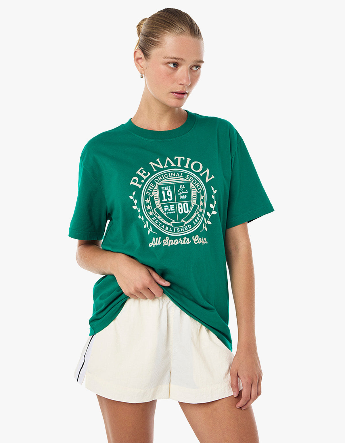 Defend Tee - College Green