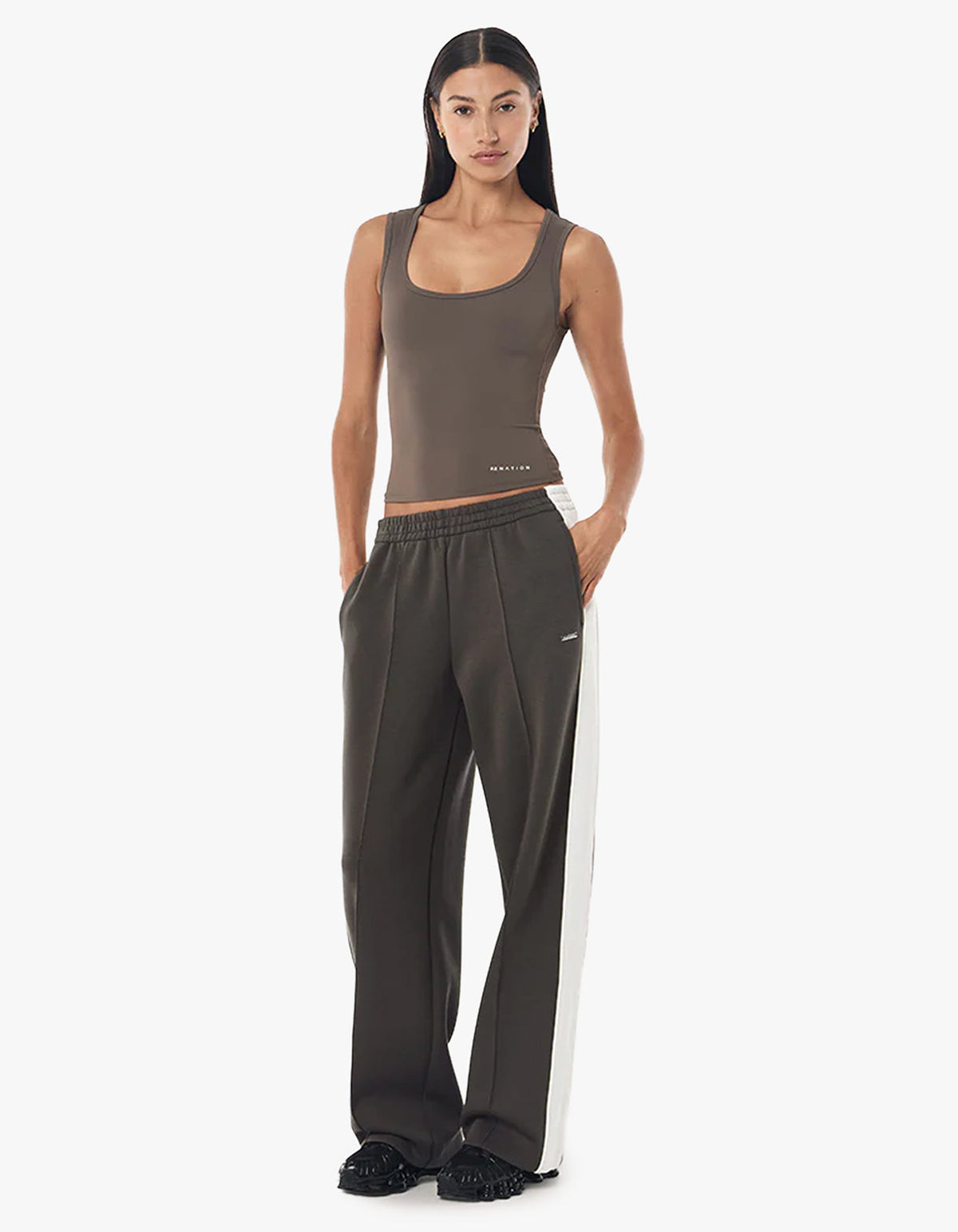 Triumph Pant 2.0 - Dark Olive/Whisper White
