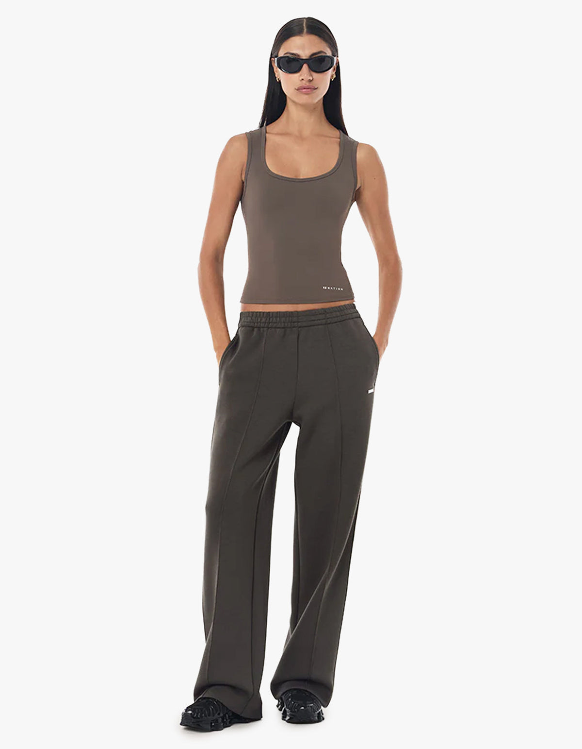 Triumph Pant 2.0 - Dark Olive/Whisper White