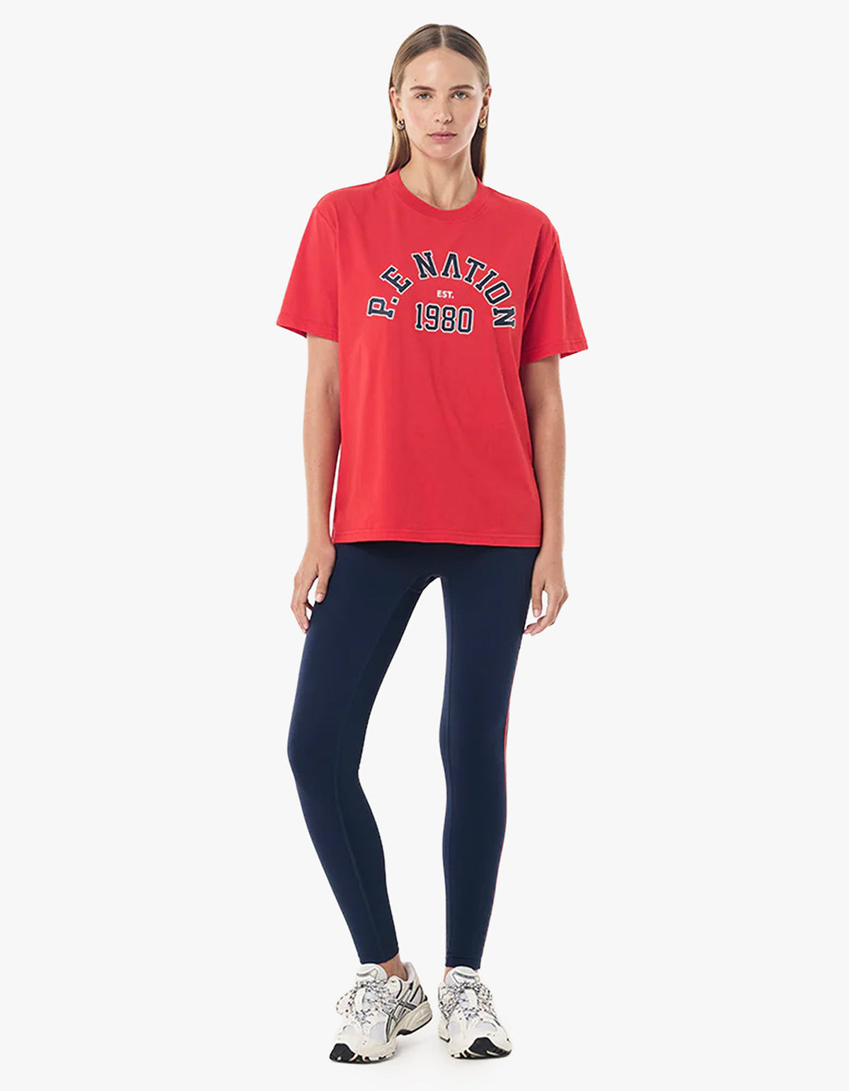 Established Tee - College Red