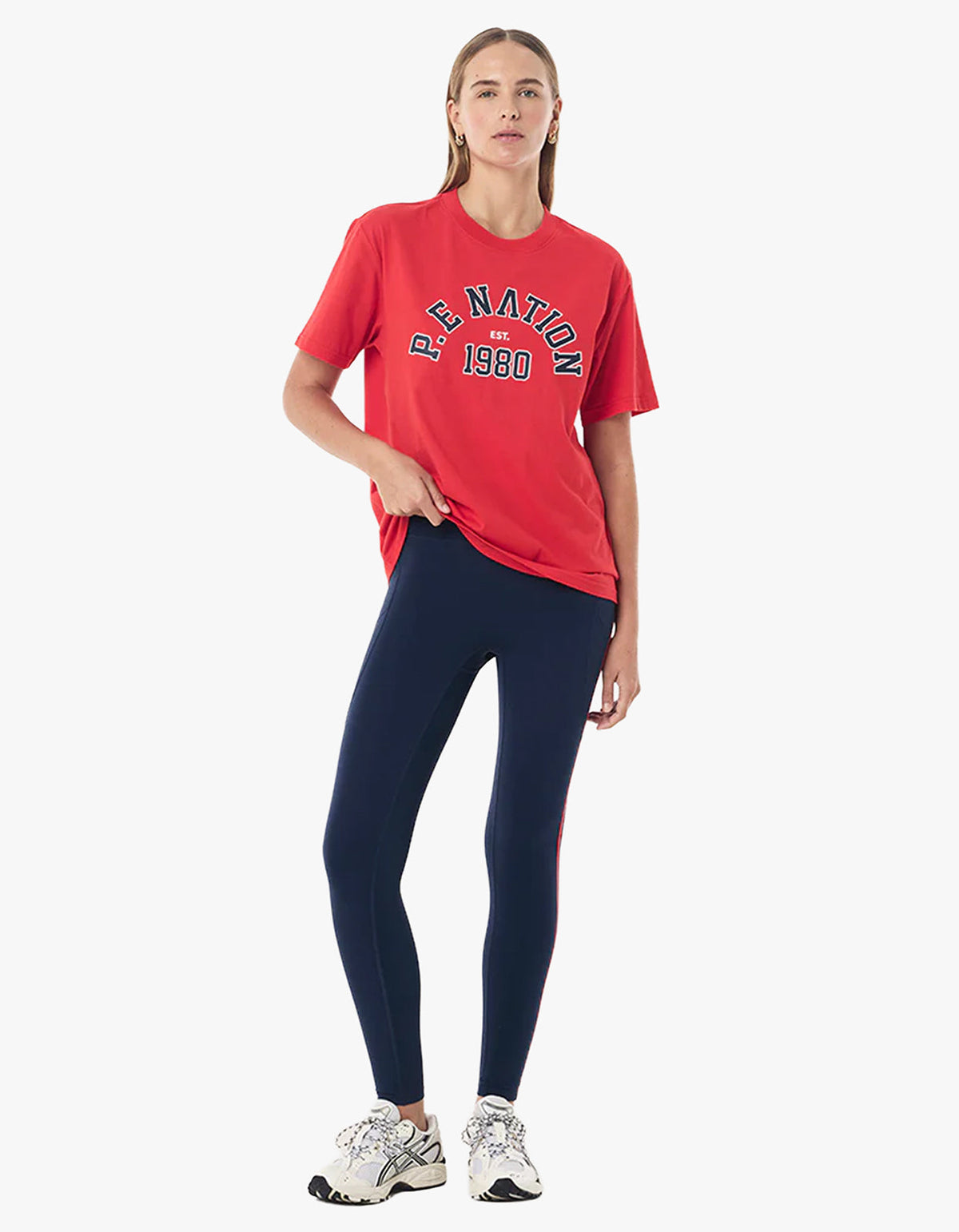 Established Tee - College Red