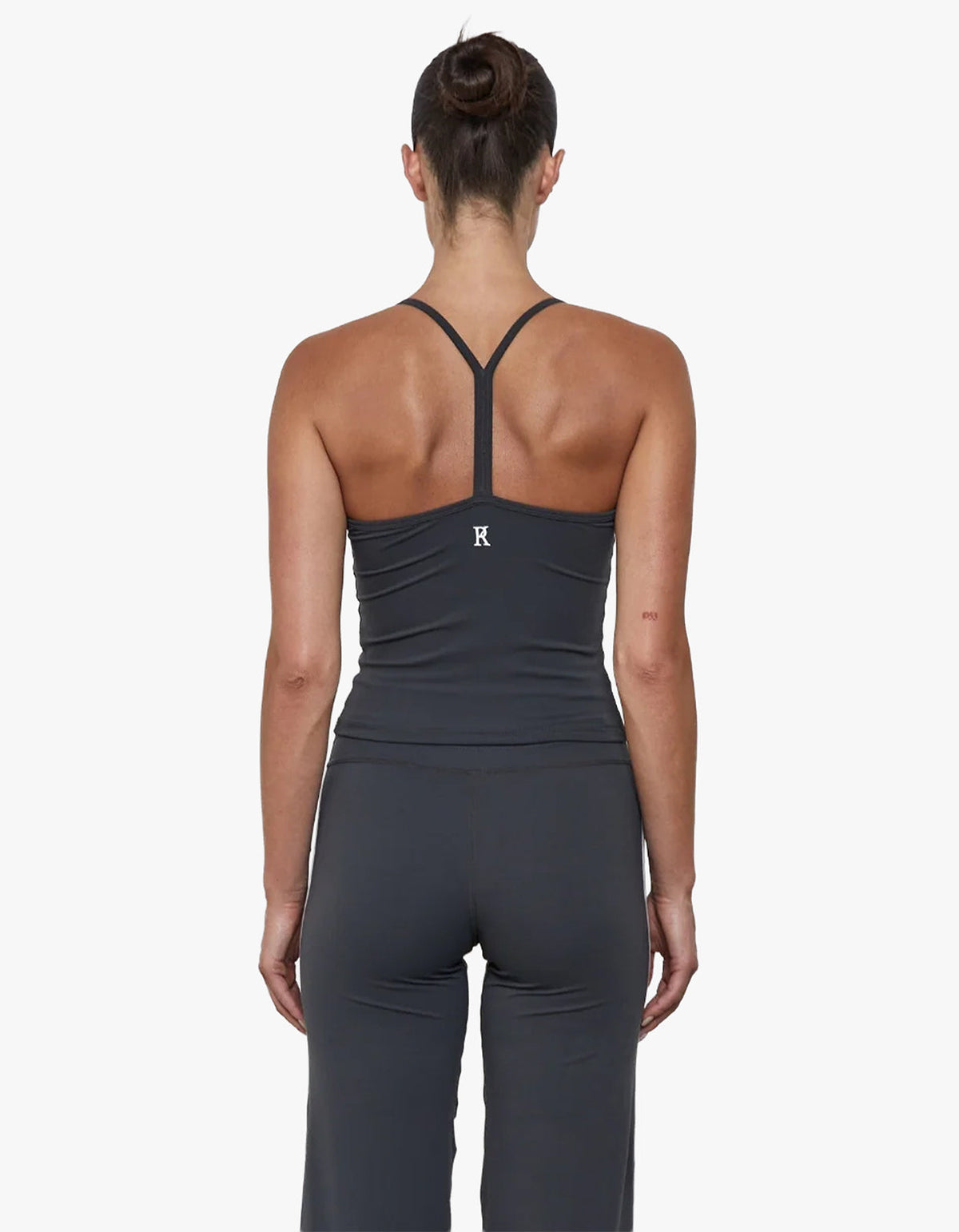 Racer Back Tank - Grey