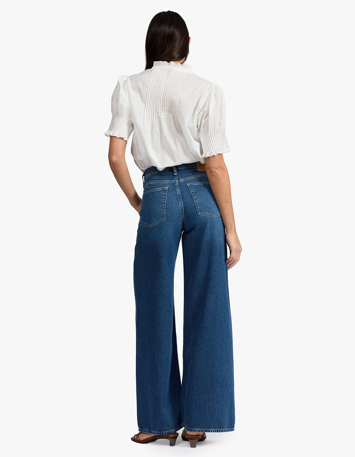 Featherweight Sofie Full Length Wide Jean - Emerson