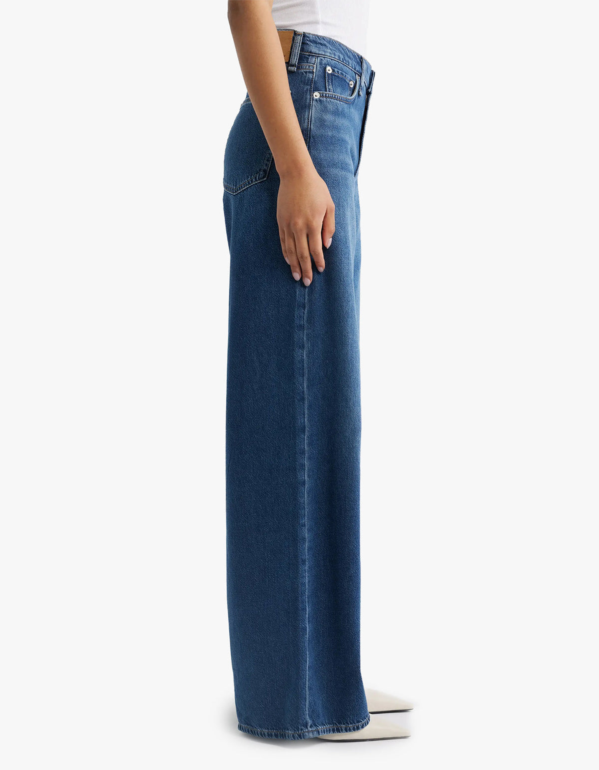 Featherweight Sofie Full Length Wide Jean - Emerson