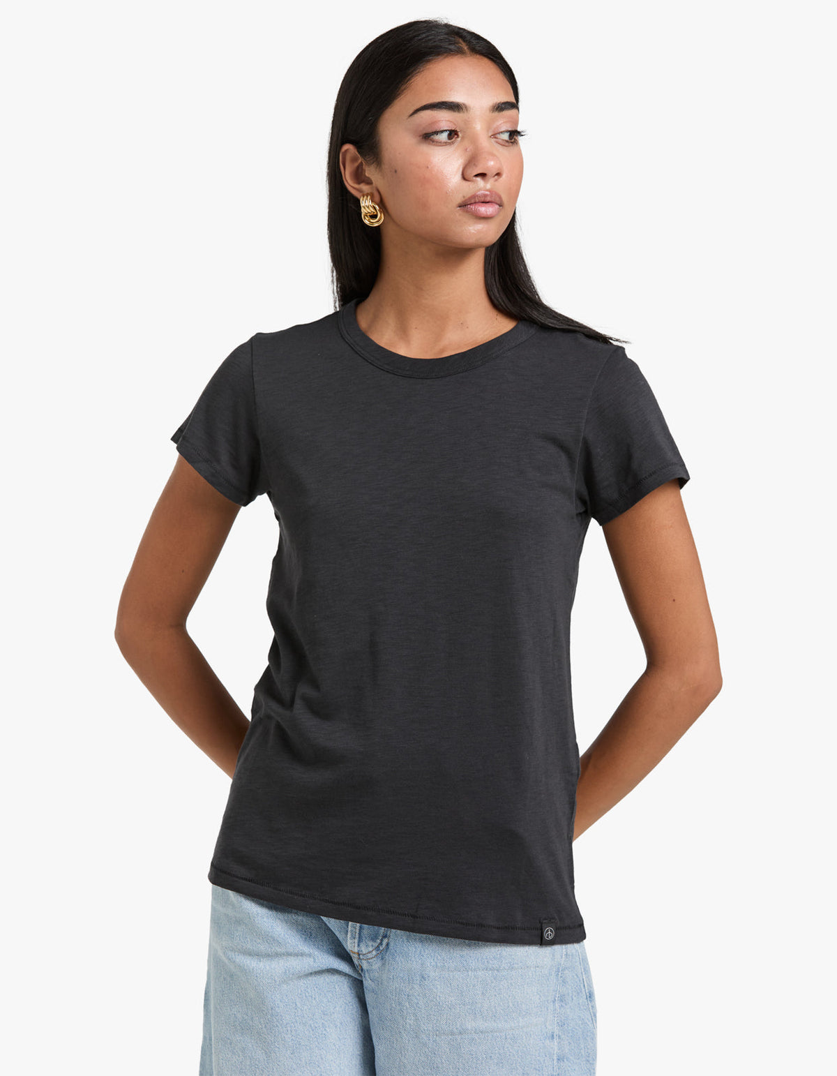 The Slub Tee - Black