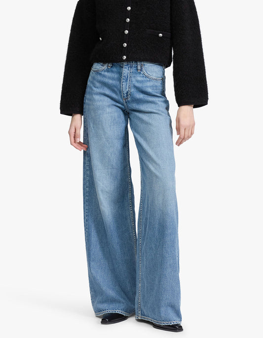 Featherweight Sofie High-Rise Full Length Wide - Beverly