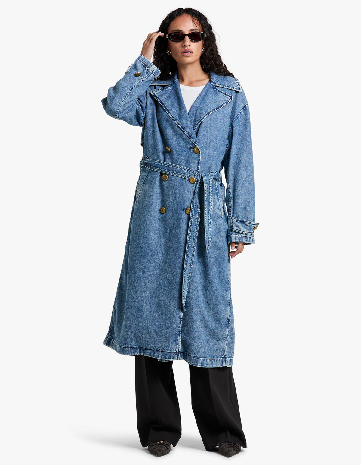 Featherweight Alora Trench - Beekman