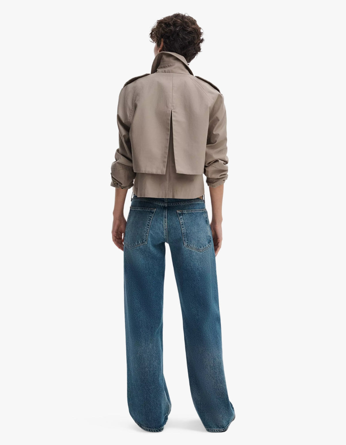 Saige Relaxed Straight Jeans - Echo