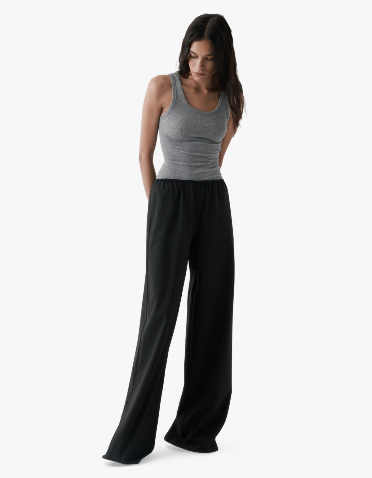 Pull-On Trouser - Black