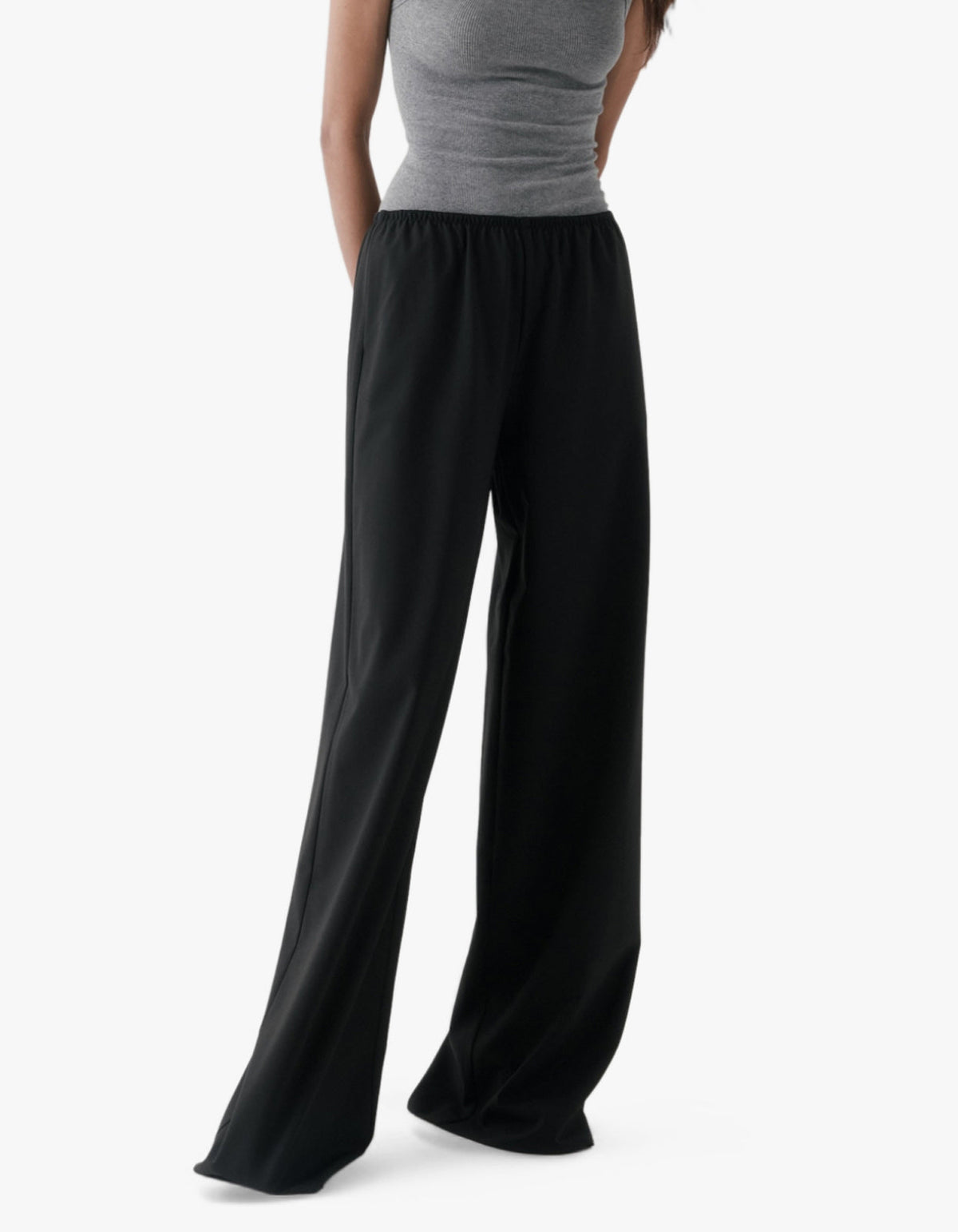 Pull-On Trouser - Black