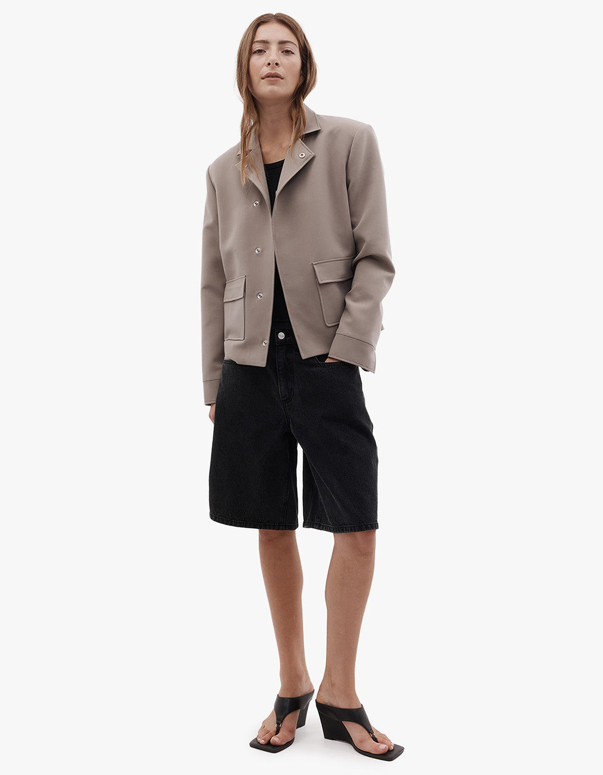 Bianca Jacket - Clay