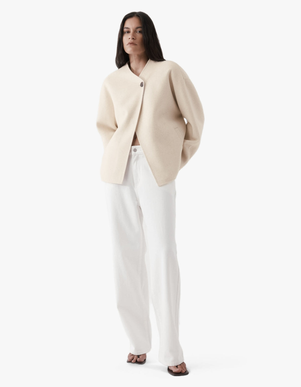 Ramona Jacket - Ivory