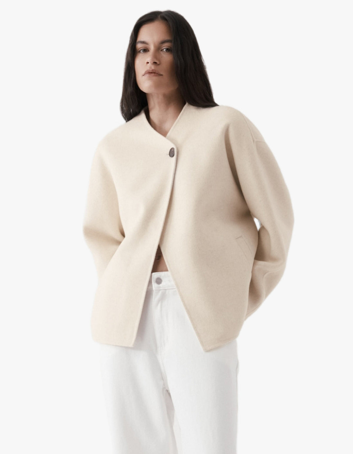 Ramona Jacket - Ivory