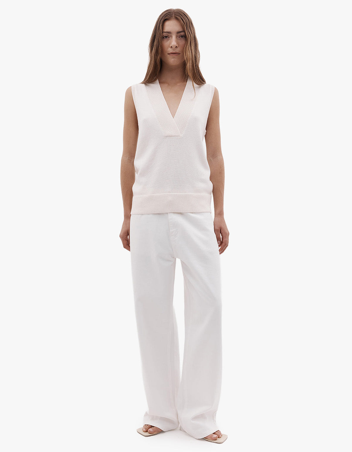 Maison Merino Vest - Ivory