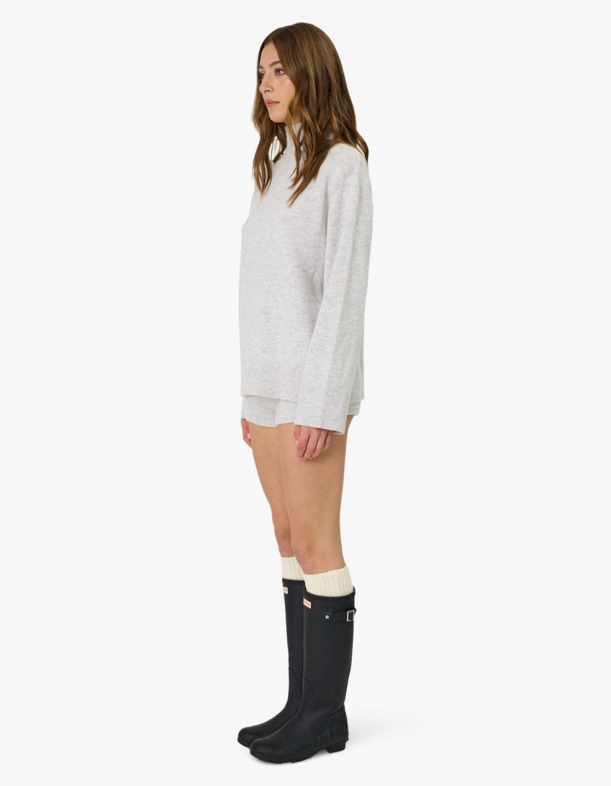 Cilla Knit - Grey Marle