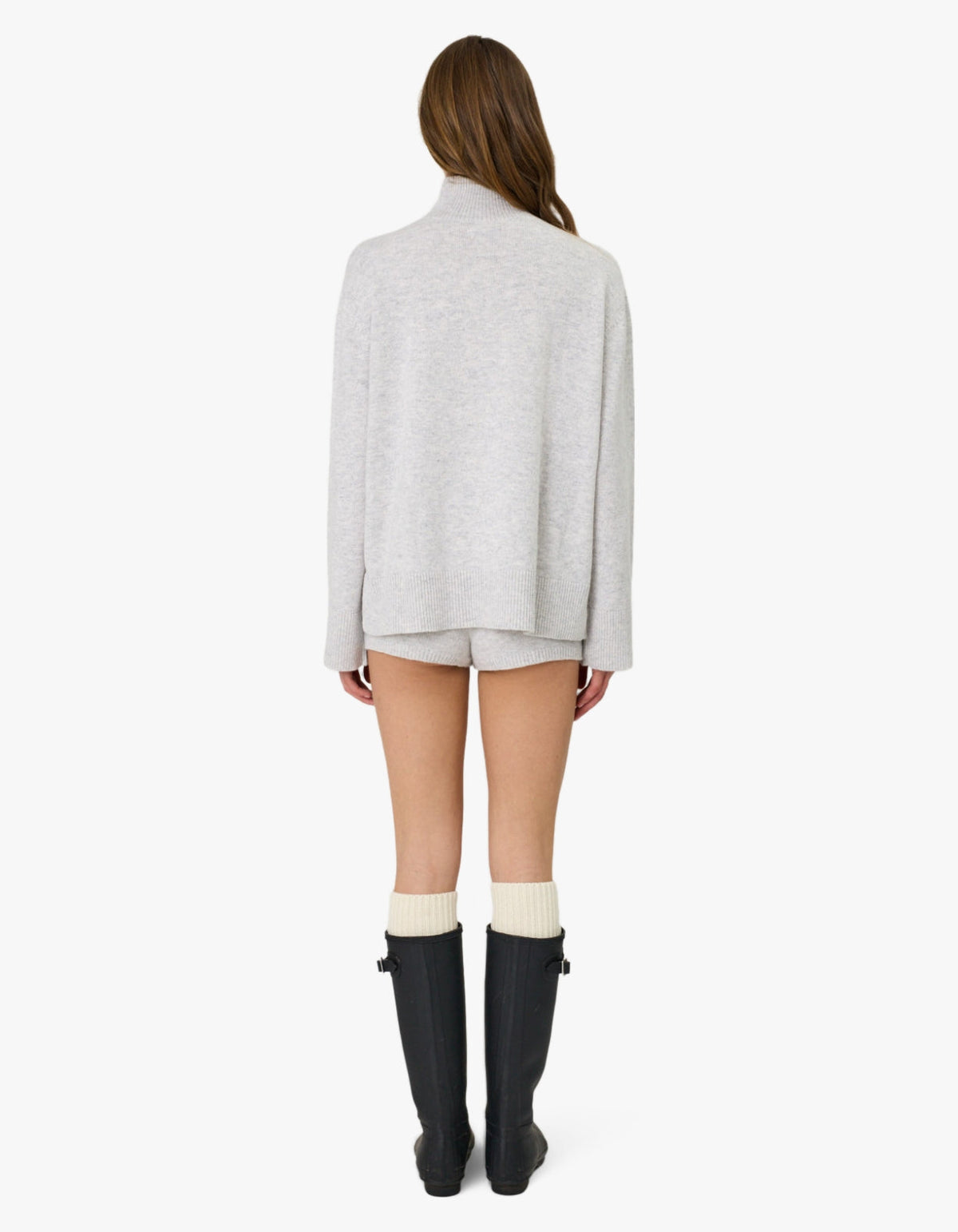 Cilla Knit - Grey Marle