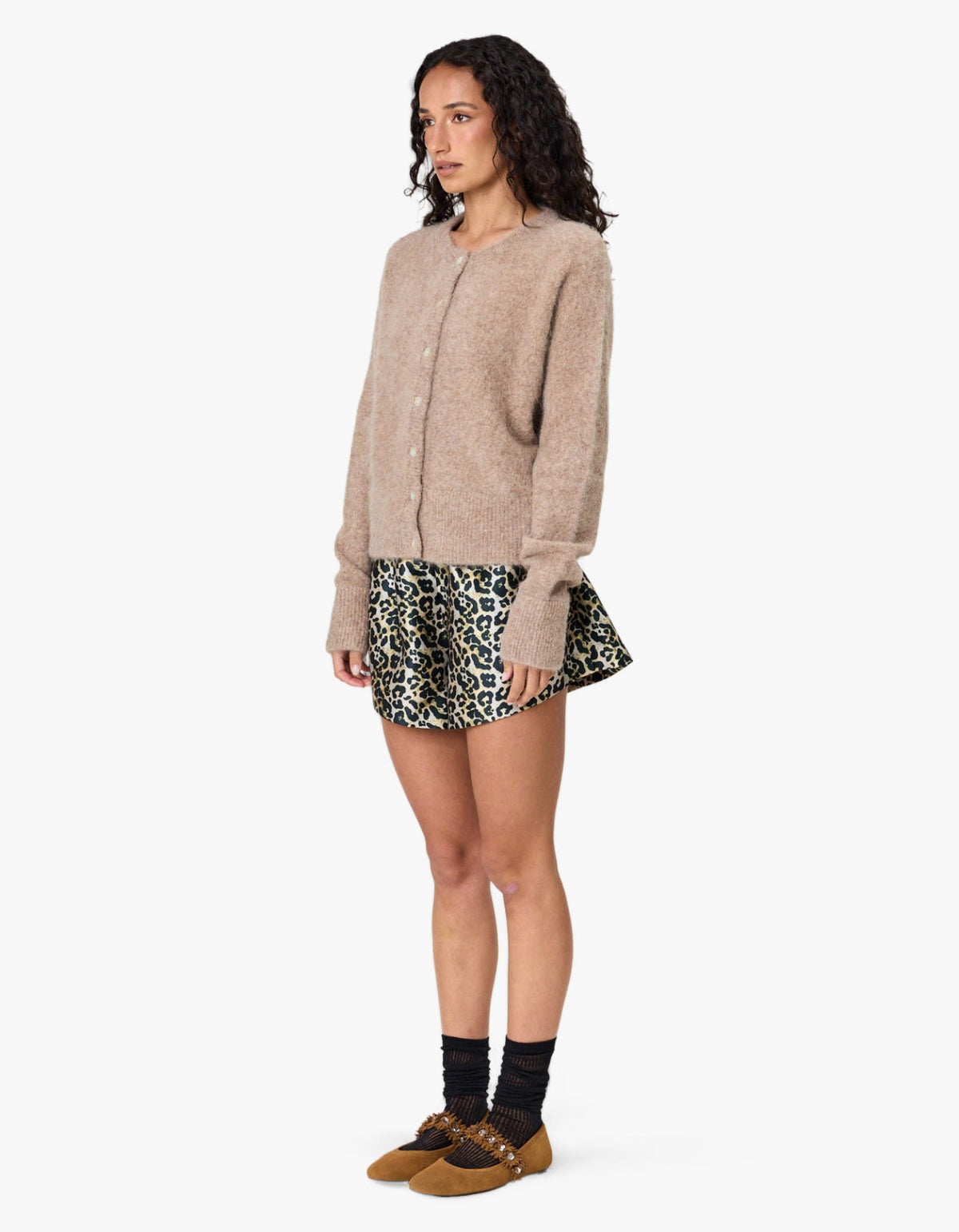 Morgan Cardi - Latte
