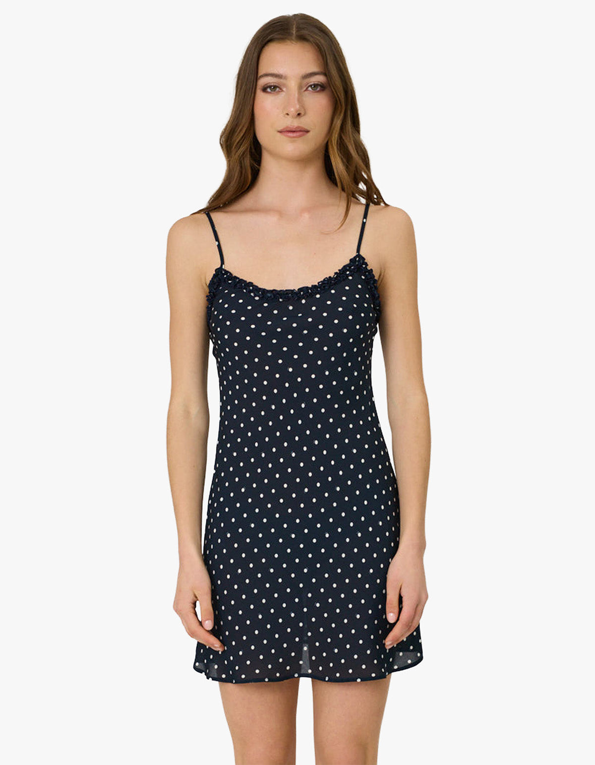 Sienna Mini Dress - Indigo Spot