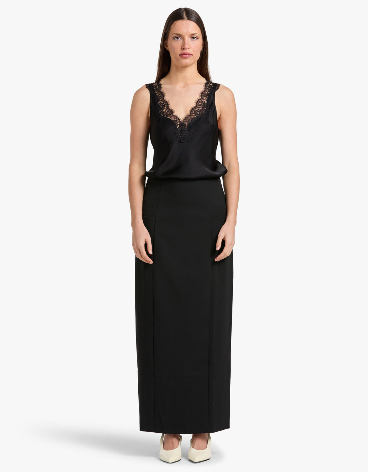 Harlow Maxi Skirt - Black
