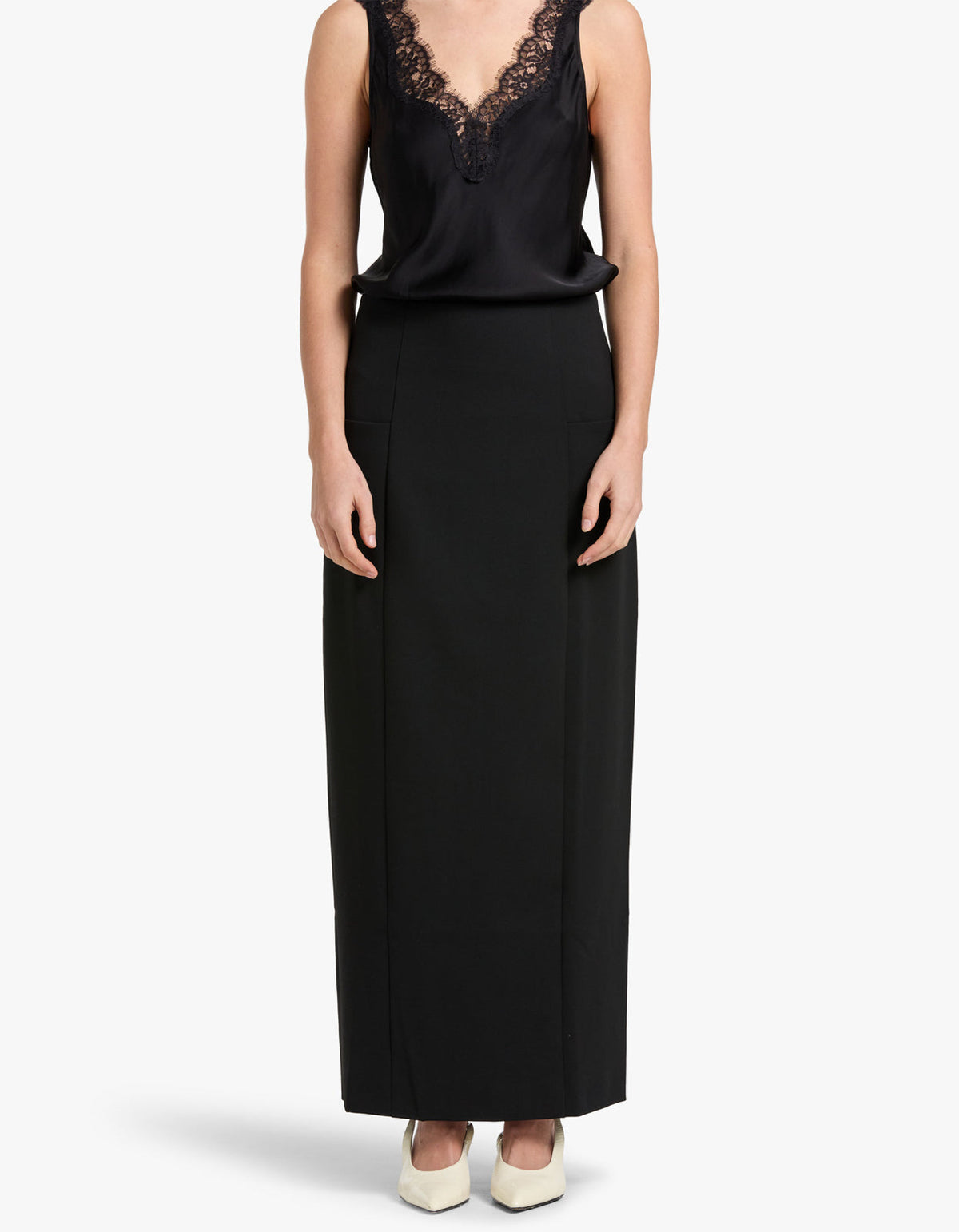 Harlow Maxi Skirt - Black