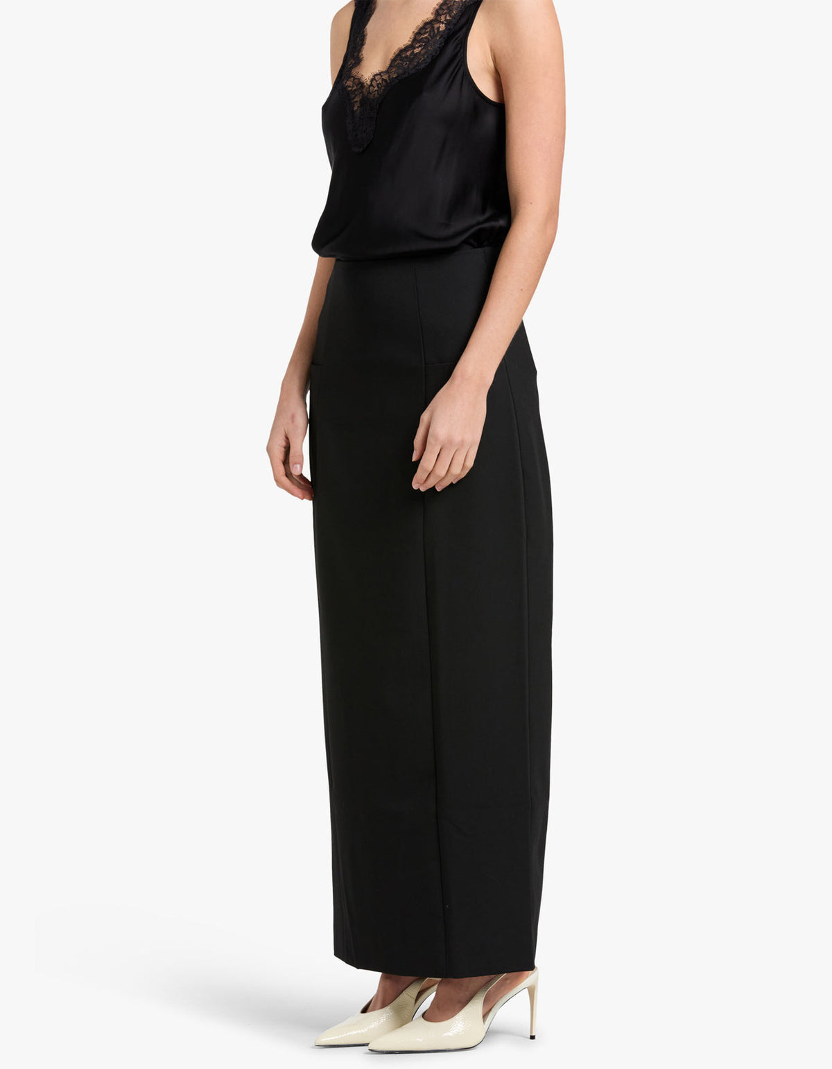 Harlow Maxi Skirt - Black