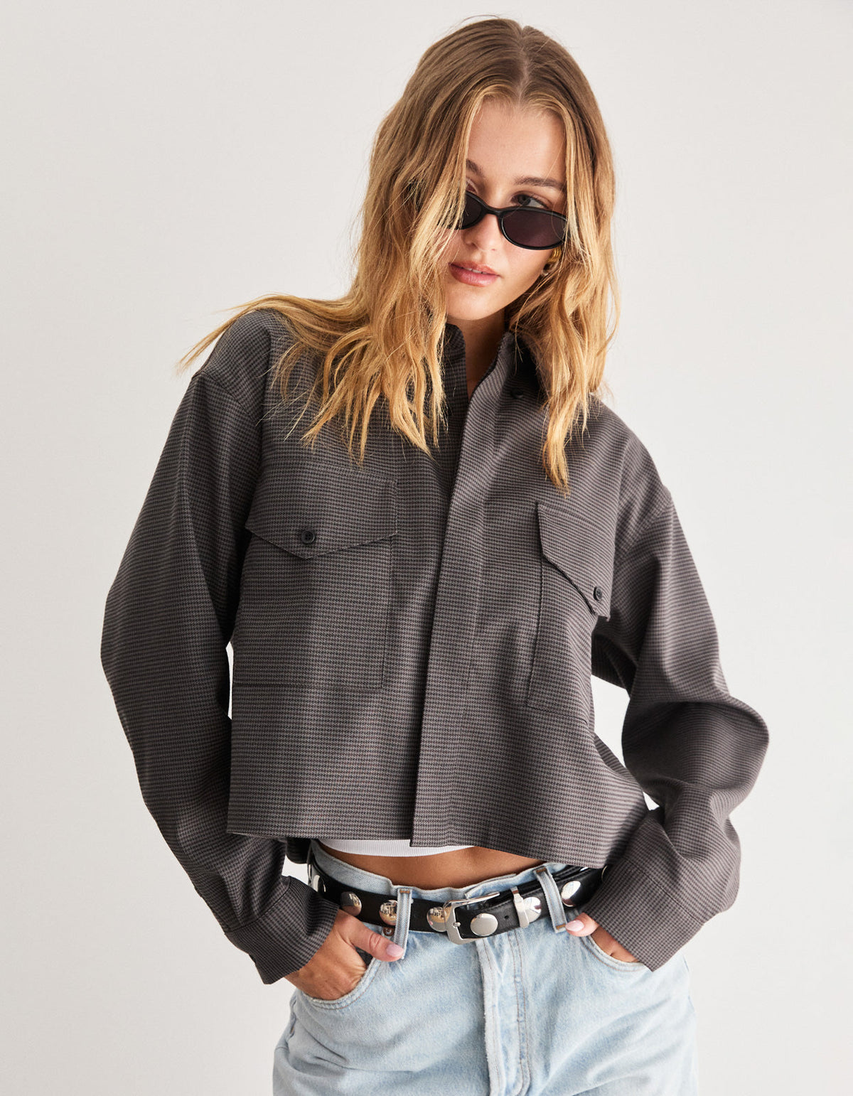 Reeve Shirt - Houndstooth
