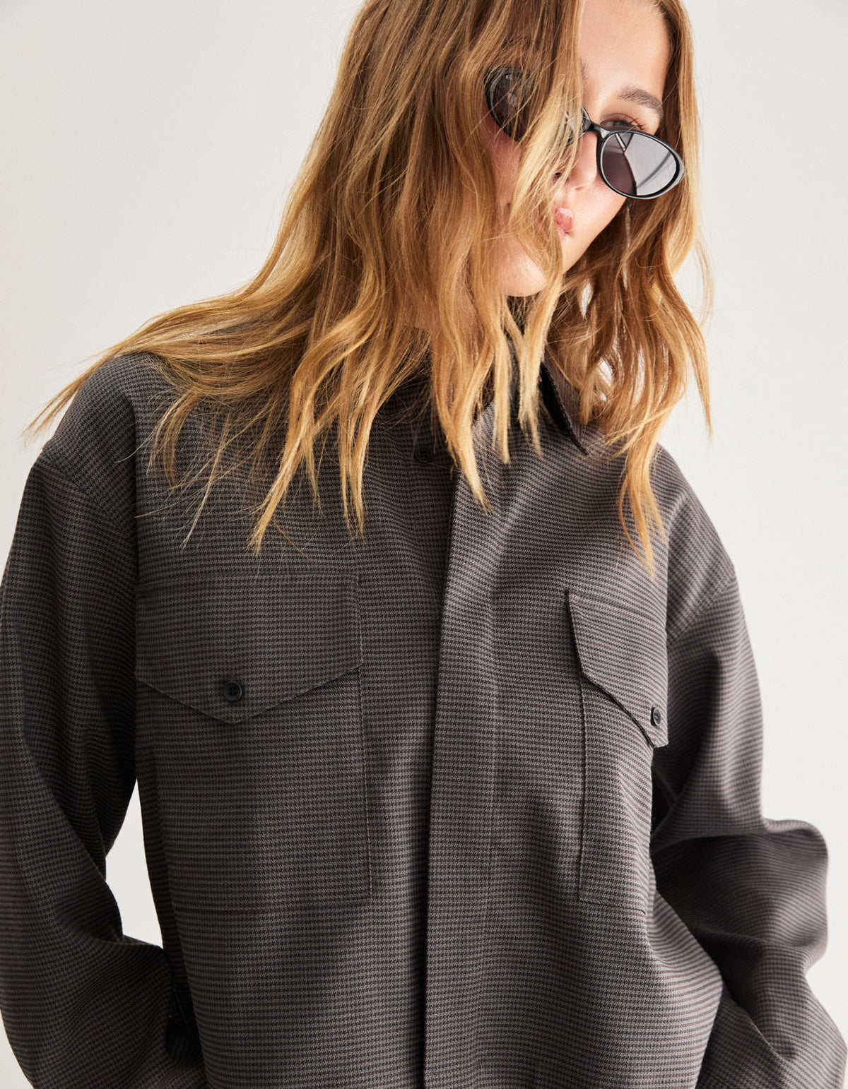 Reeve Shirt - Houndstooth