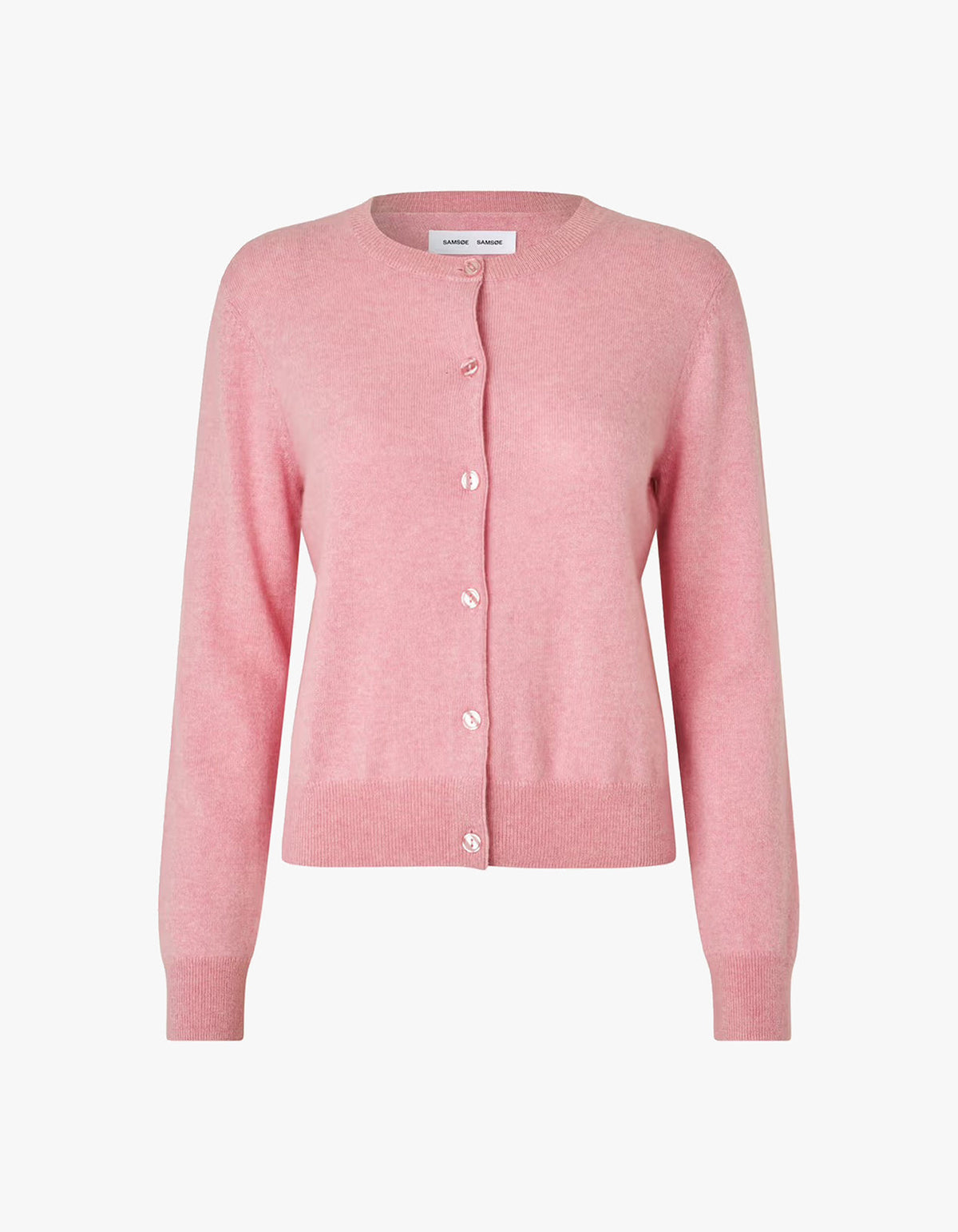 Saboston Cashmere Cardigan 6304 - Bleached Mauve