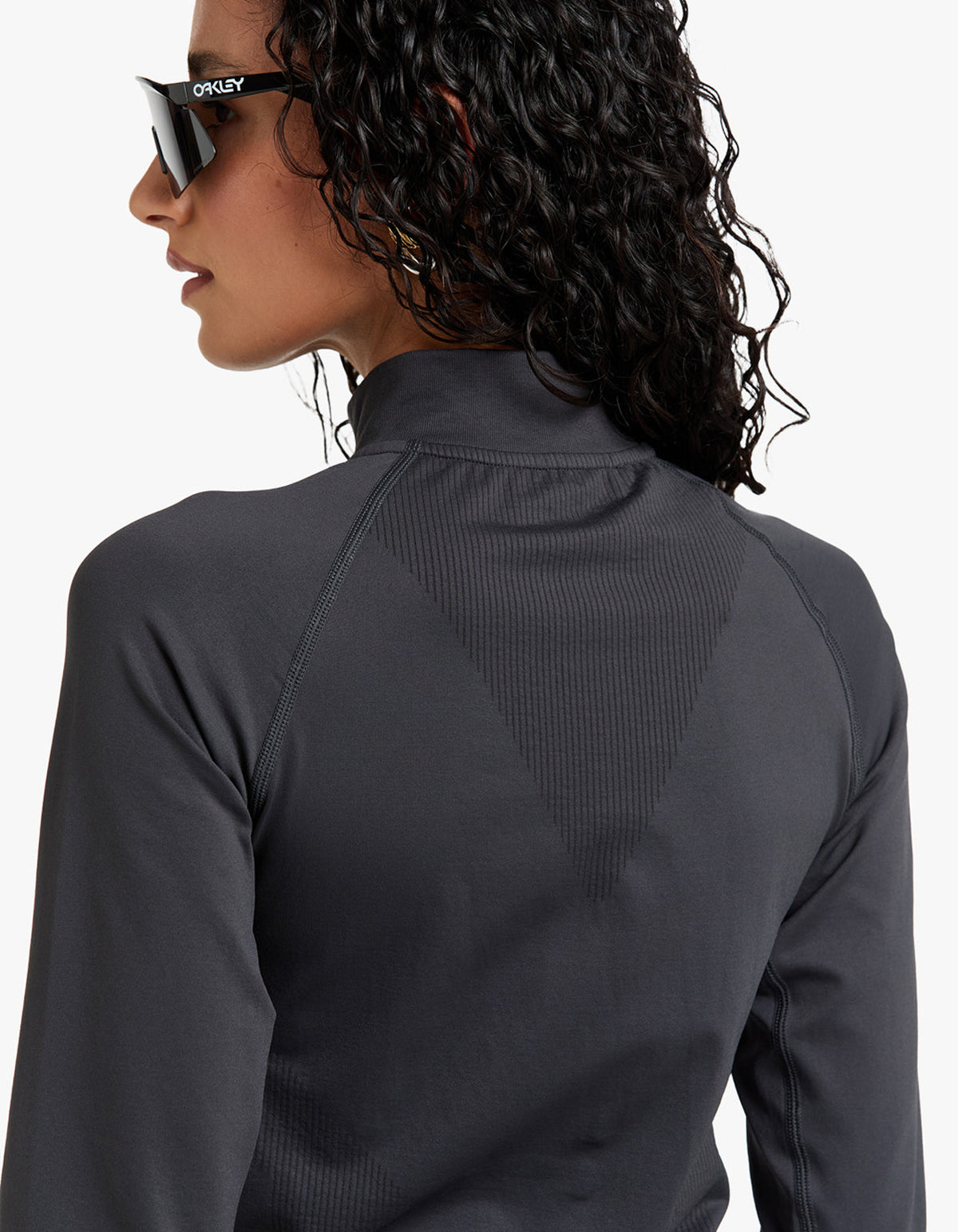 Sairis Zip Blouse 15906 - Off Black