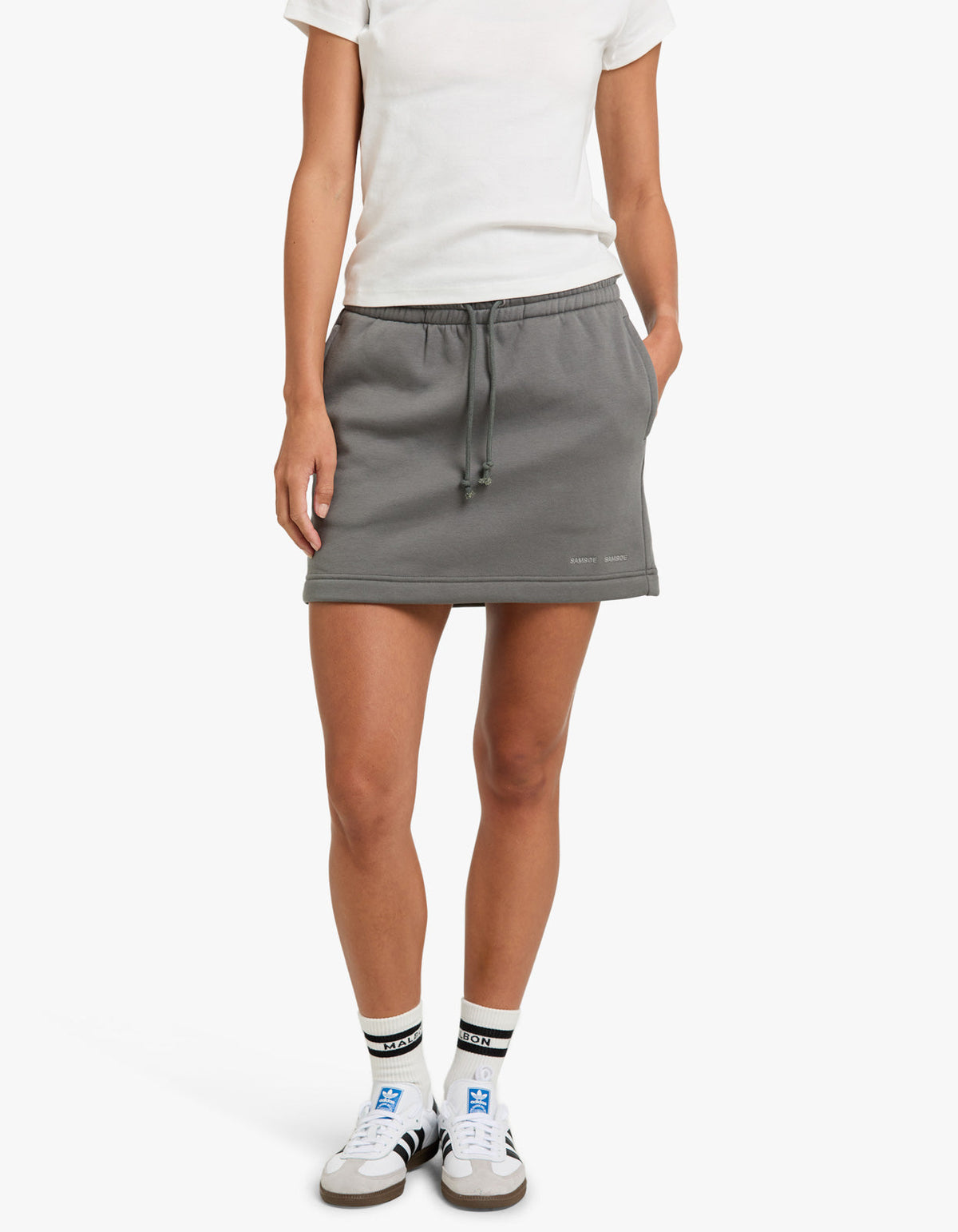 Sakira Sweat Skirt 15905 - Gunmetal