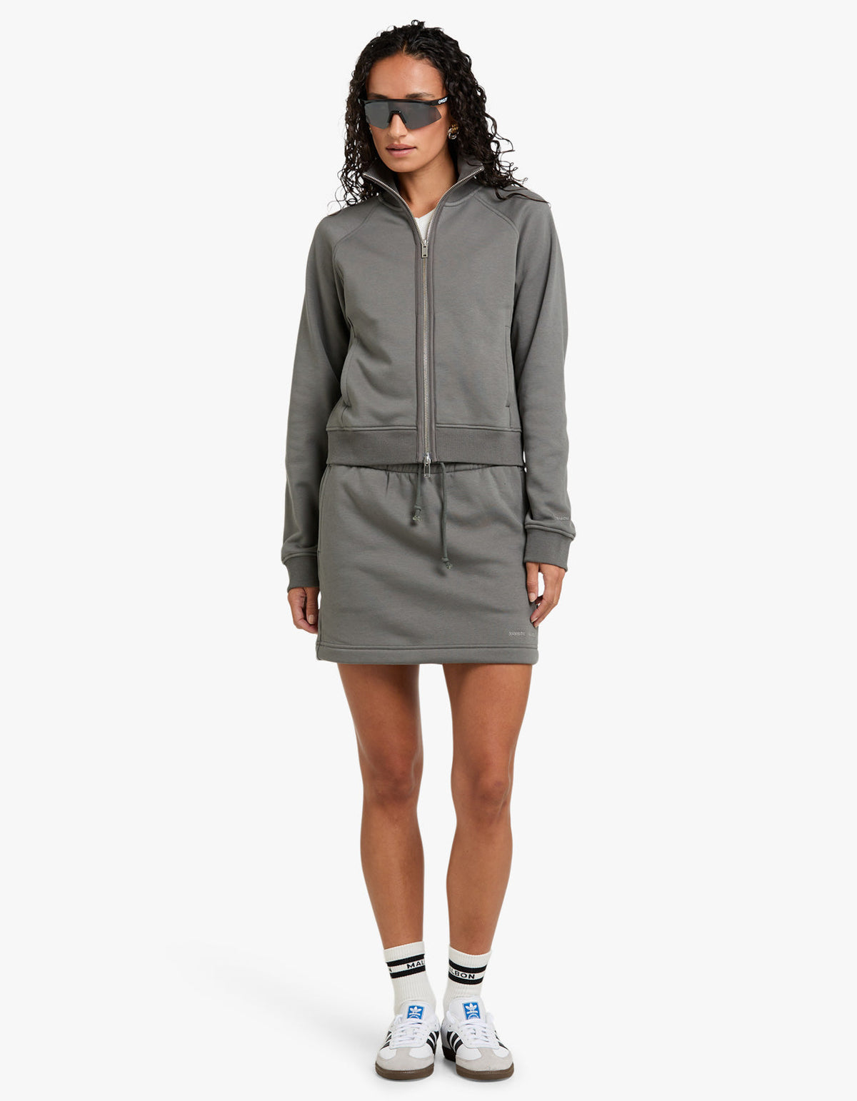 Sakira Zip Sweat 15905 - Gunmetal