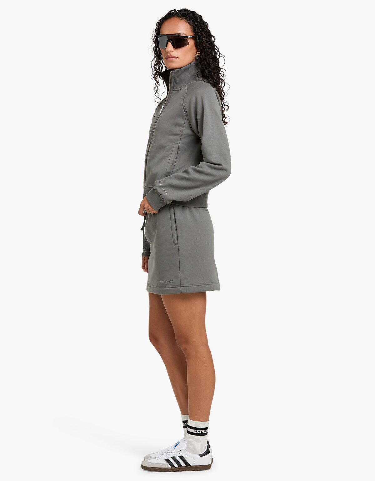 Sakira Zip Sweat 15905 - Gunmetal