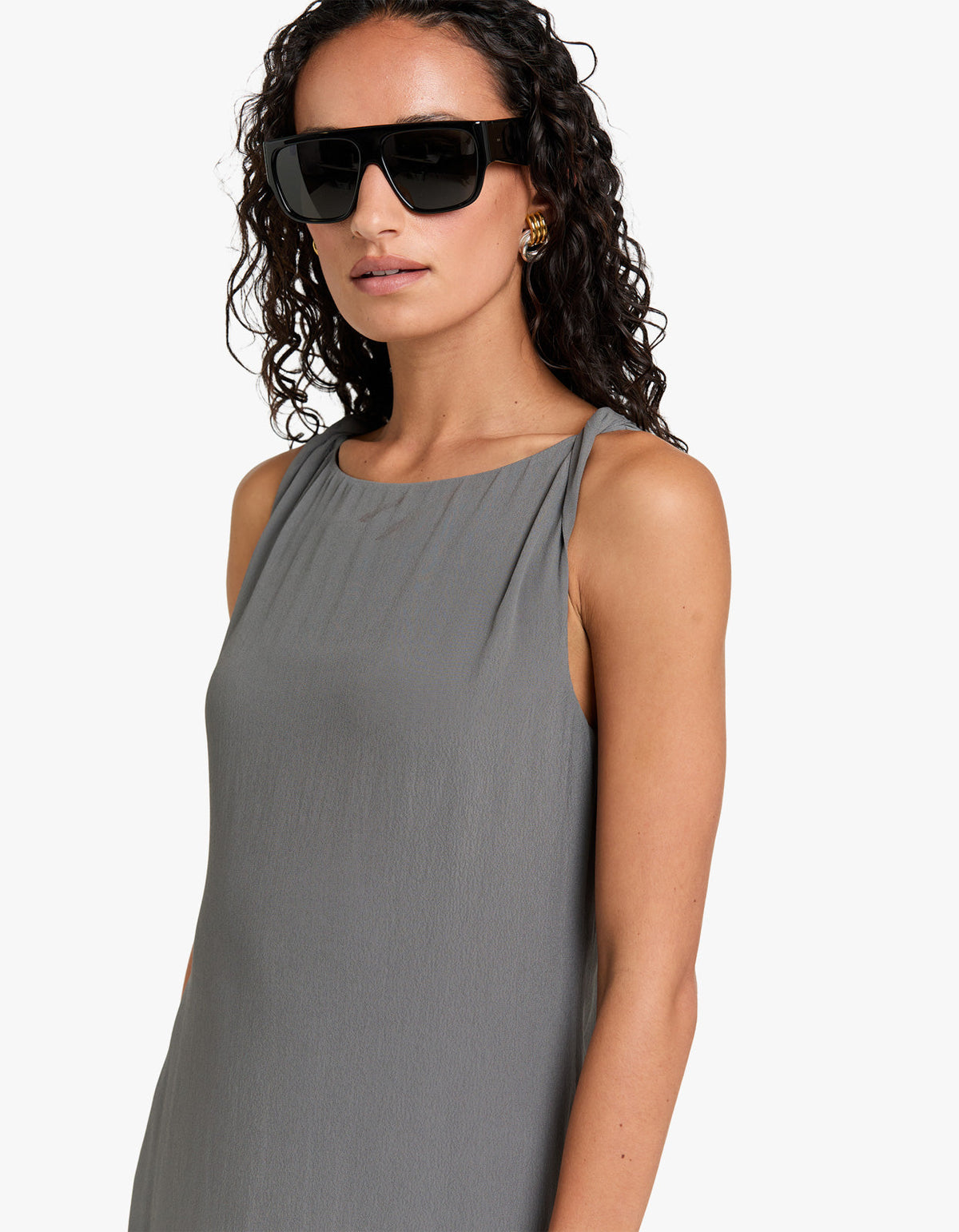 Samika Dress 15932 - Gunmetal