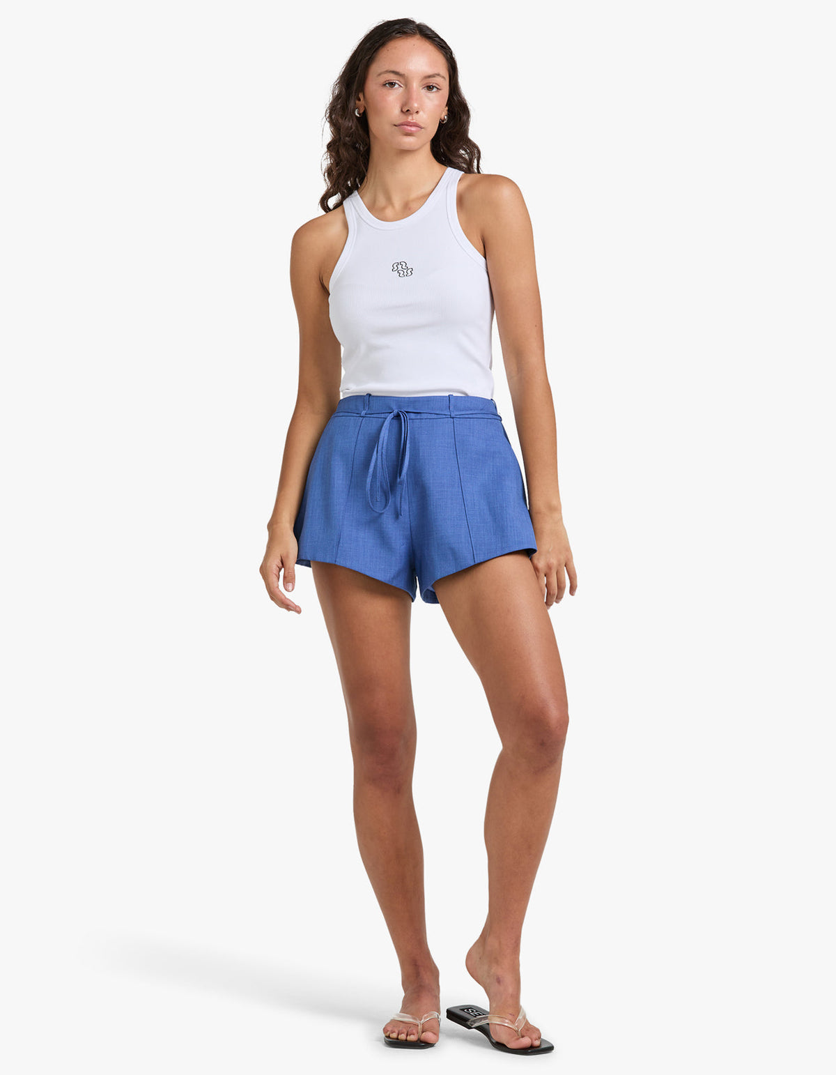 Asher Layered Short - Ocean Blue