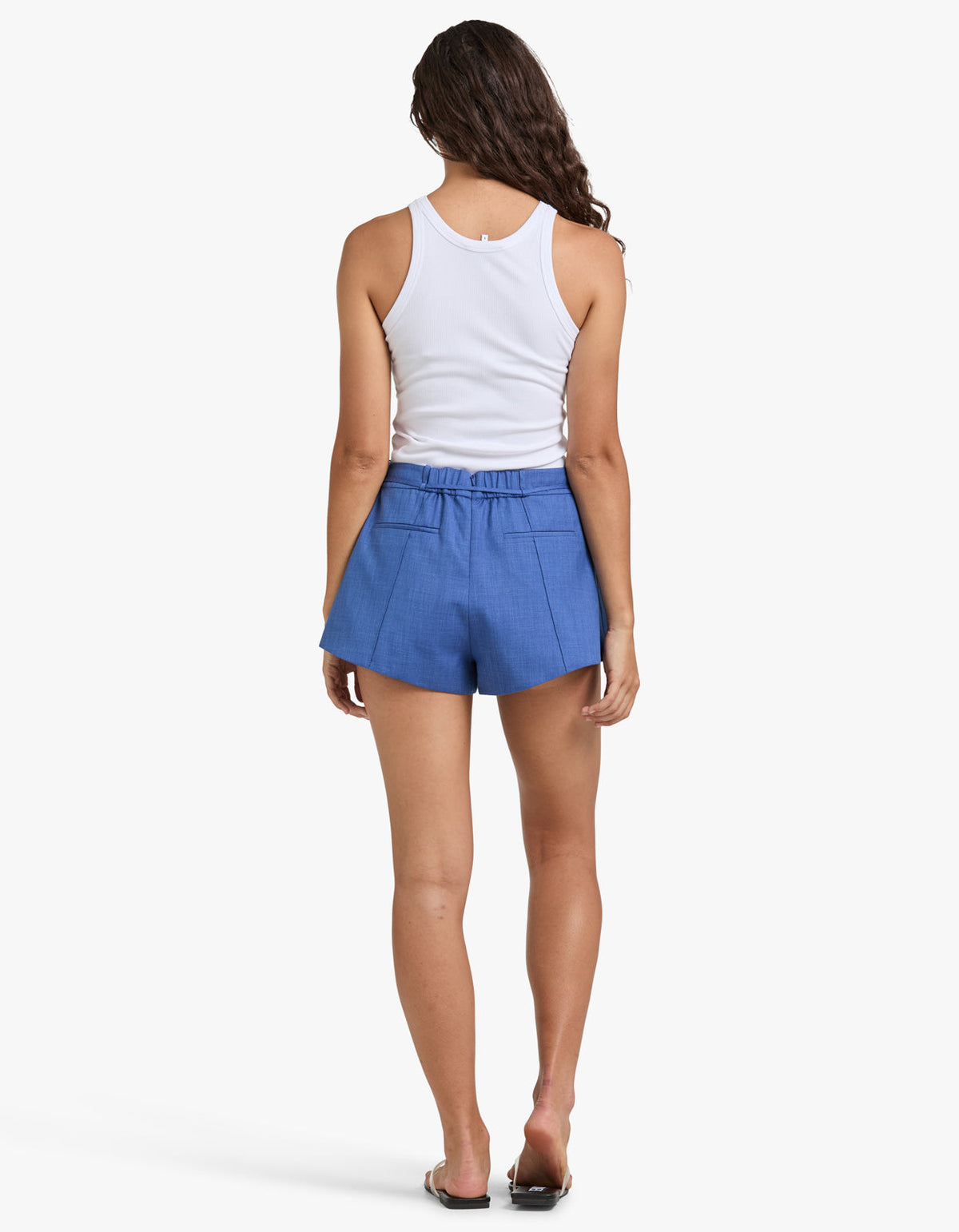 Asher Layered Short - Ocean Blue