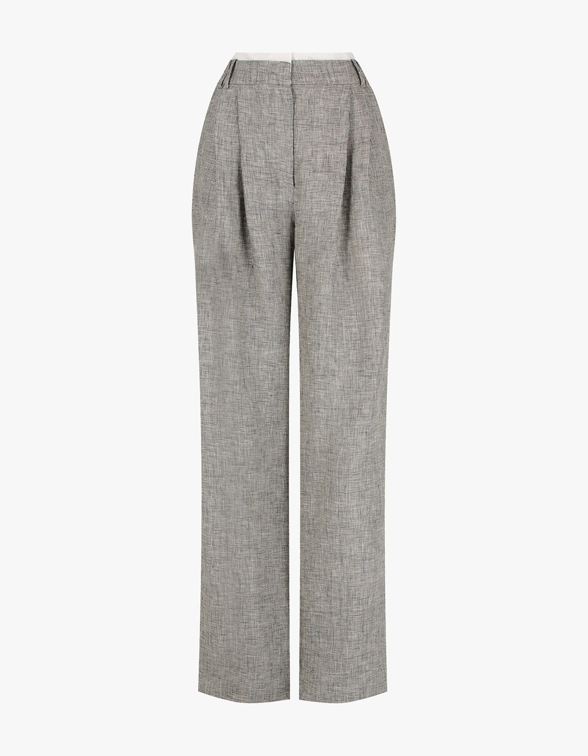 Elliot Double Waist Band Pant - Concrete