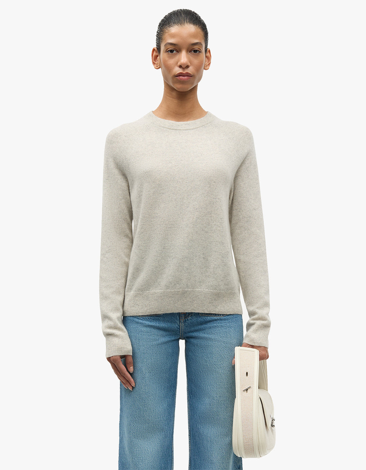 Boston O-Neck 6304 - Overcast Mel.