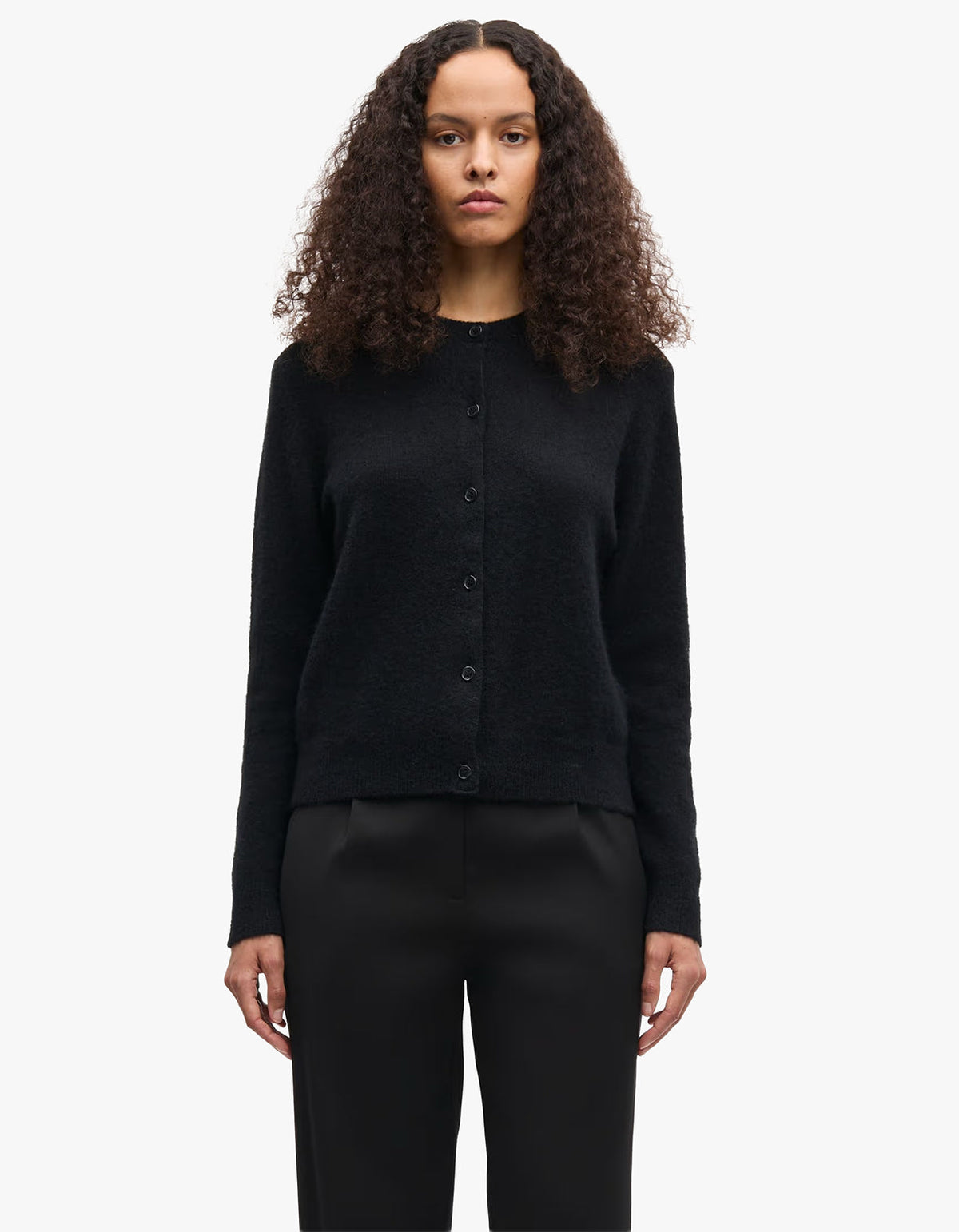 Nor Short Cardigan 7355 - Black