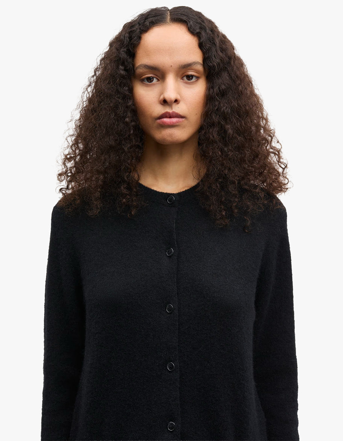 Nor Short Cardigan 7355 - Black