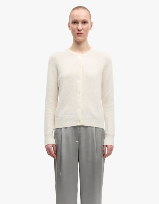Nor Short Cardigan 7355 - Clear Cream
