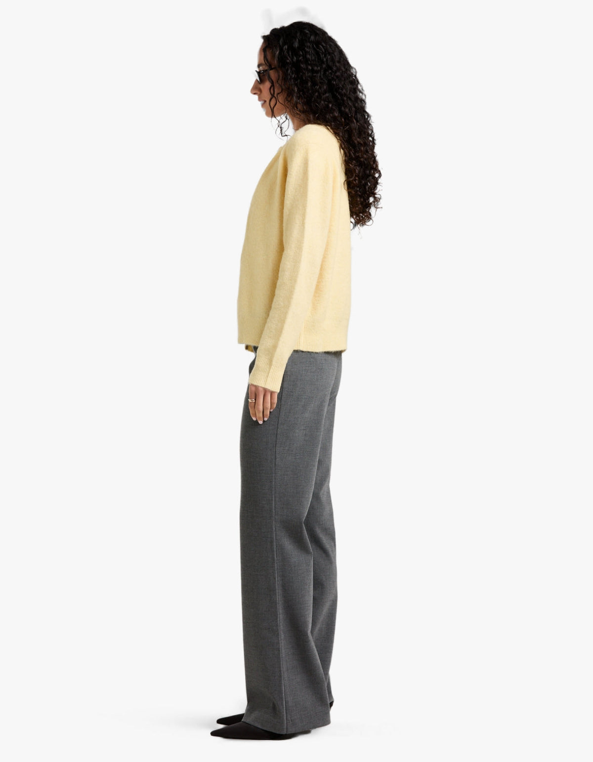 Nor Short Cardigan 7355 - Straw