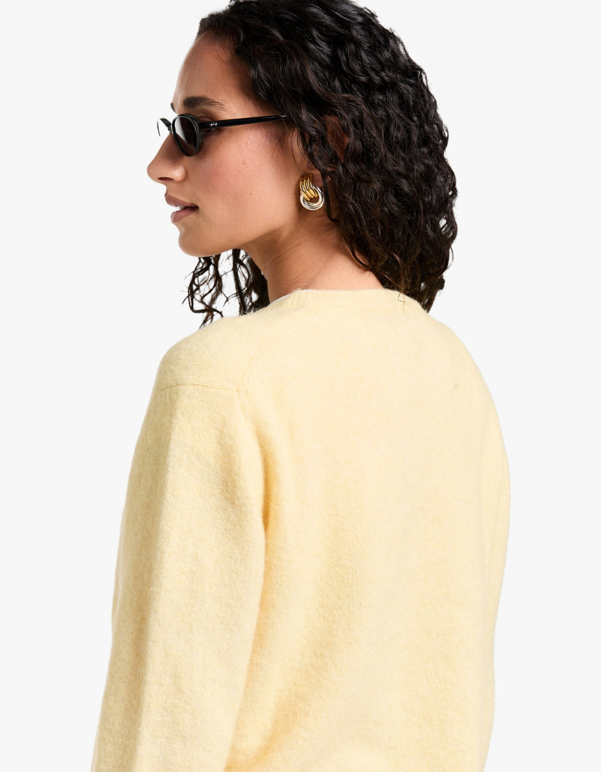 Nor Short Cardigan 7355 - Straw