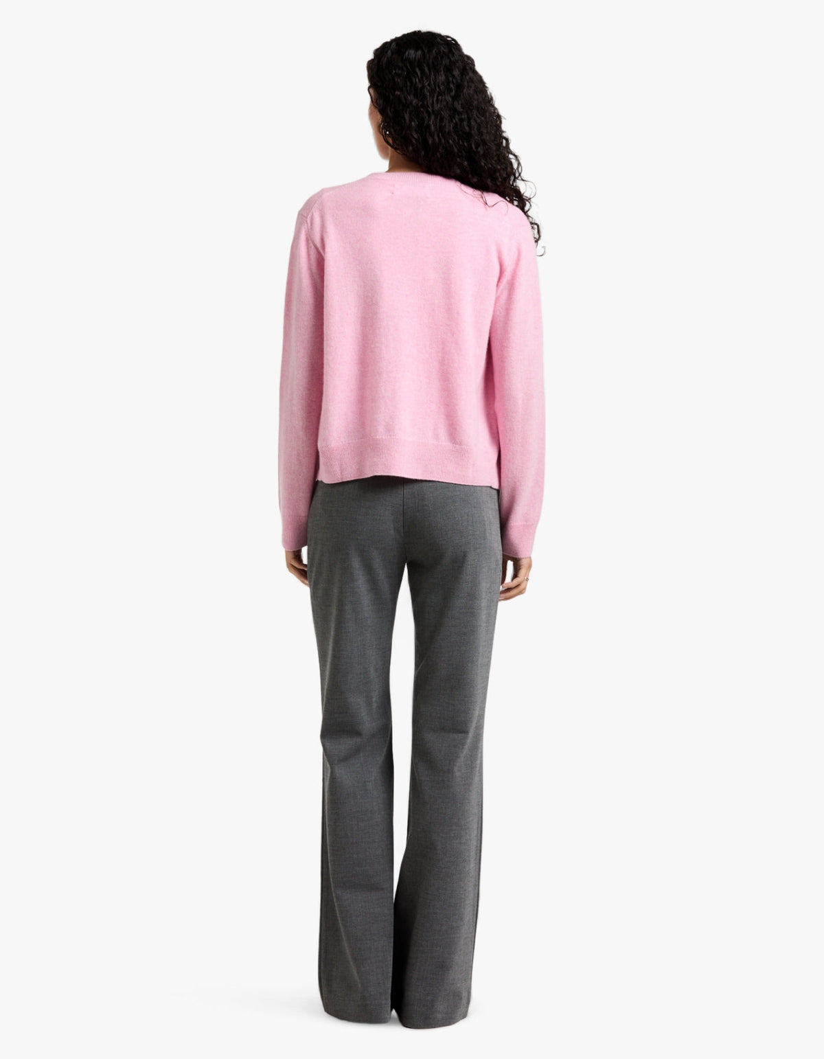 Saboston Cashmere Cardigan 6304 - Bleached Mauve