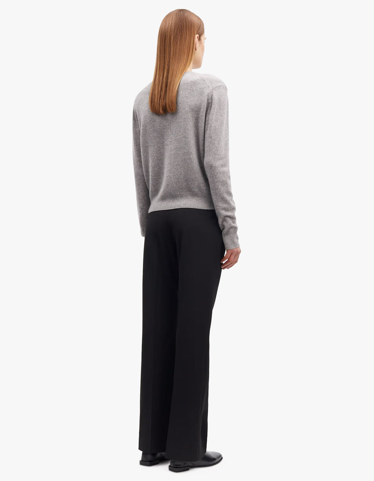 Saboston Cashmere Cardigan 6304 - Grey Mel.