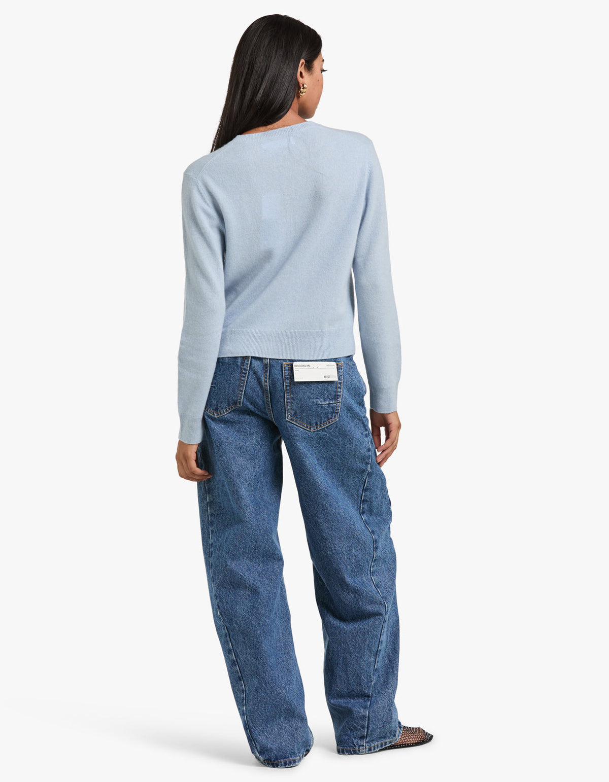 Saboston Cashmere Cardigan 6304 - Skyway