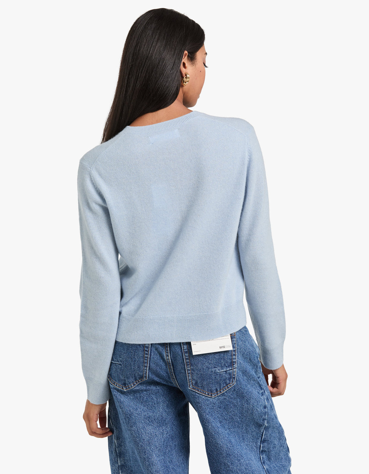 Saboston Cashmere Cardigan 6304 - Skyway