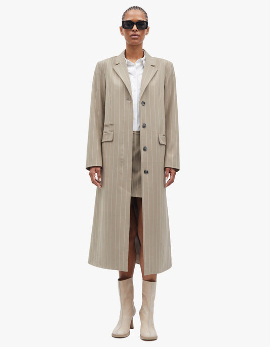 Safallon Coat 15547 - Greige St