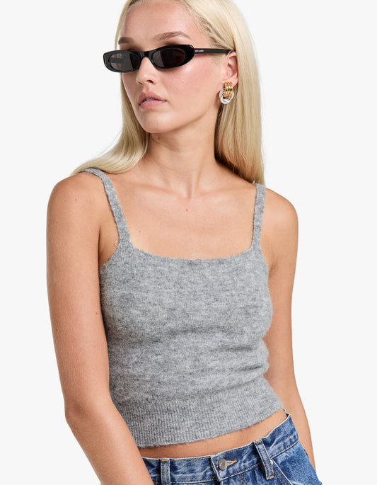 Sanoura Top 15556 - Grey Mel